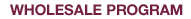 Wholesale Program